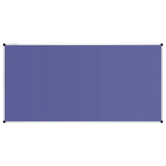 Amazon Basics Magnetisches Whiteboard mit Stiftablage und Aluminiumleisten, trocken abwischbar, 240 cm x 120 cm (B x H), Weiß