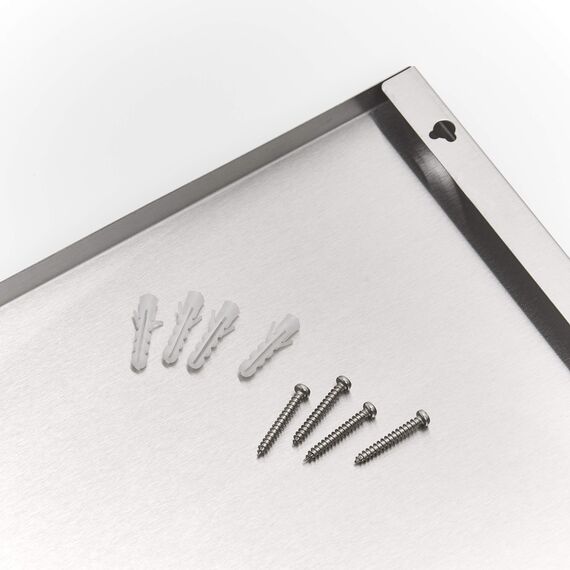 Zeller 11123 Magnettafel, Metall, 40 x 60 cm, weiß