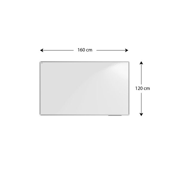 ALLboards Magnetisches Whiteboard – PREMIUM EXPO Alurahmen 160×120 cm