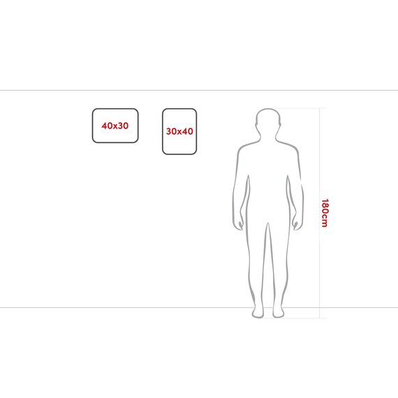 ALLboards EXPO Magnet-Whiteboard mit Aluminiumrahmen 40 x 30 cm beschreibbar und trocken abwischbar Wandtafel