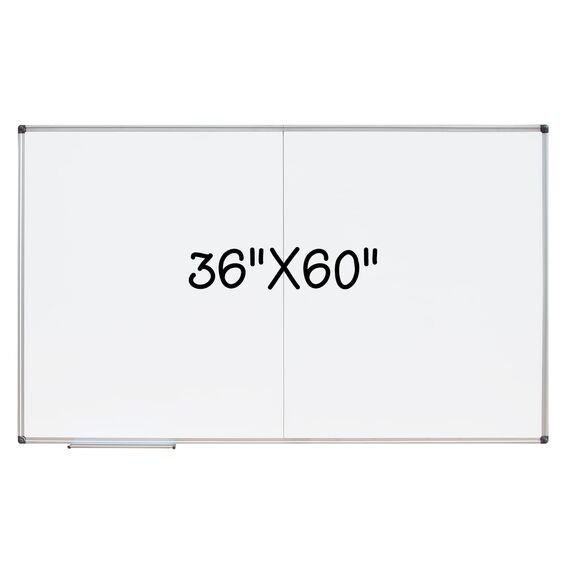XIWODE Faltbare Magnet-Whiteboard mit Aluminiumrahmen | 90x150cm Klappbares Tafel-Wandboard für Büro, Homeoffice & Kinderzimmer | Leichtes Wandboard mit Stifthalter, Robust & Langlebig