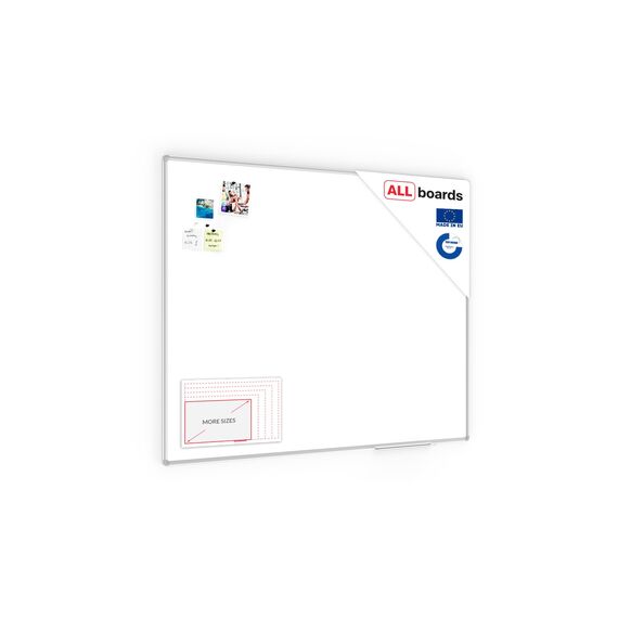 ALLboards Magnetisches Whiteboard – PREMIUM EXPO Alurahmen 160×120 cm