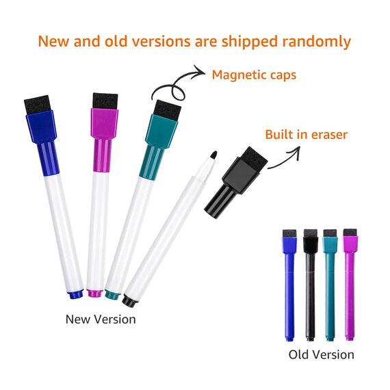 Amazon Basics Magnetische, trocken abwischbare WhiteboardFolie, Kalender, 30,5 cm x 43,2 cm, Weiß