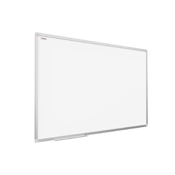 ALLboards Magnetisches Whiteboard 120x80cm Magnettafel mit Aluminiumrahmen und Stifteablage, Weiß Magnetisch Tafel, Trocken Abwischbar, Wiederbeschreibbar Weißtafel