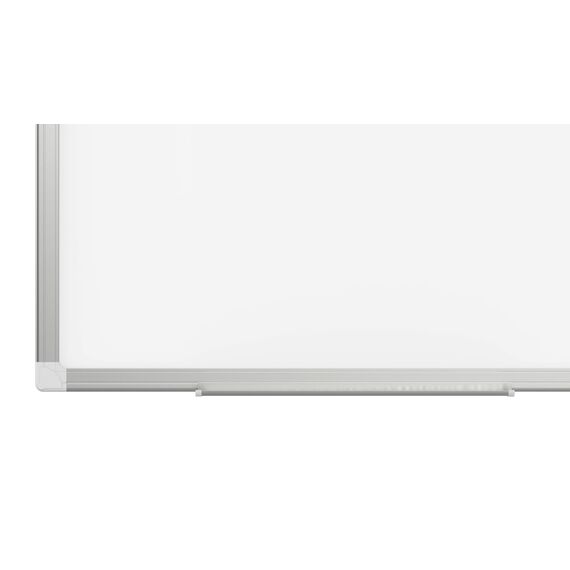 ALLboards Magnetisches Whiteboard 120x80cm Magnettafel mit Aluminiumrahmen und Stifteablage, Weiß Magnetisch Tafel, Trocken Abwischbar, Wiederbeschreibbar Weißtafel