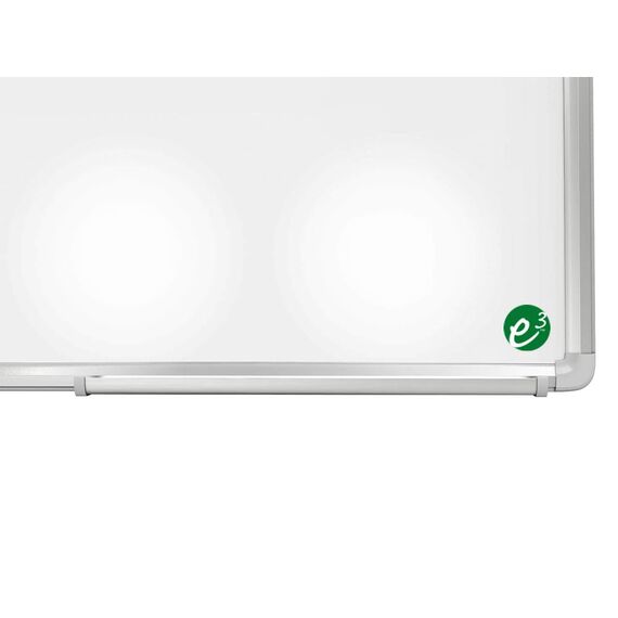 ALLboards Magnetisches Whiteboard, Ceramic Emaillierte Oberfläche 170x100cm Magnettafel mit Alurahmen Premium EXPO, Trocken Abwischbar, Projektionswand