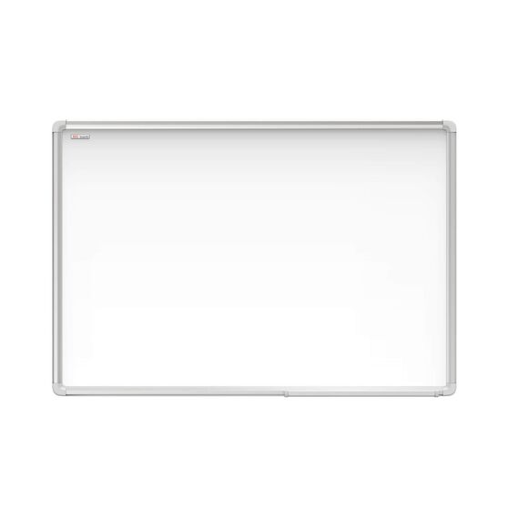 Allboards, magnetisches Whiteboard mit Expo-Alurahmen, trocken abwischbar und beschreibbar, wandmontierbar, 90 x 60 cm.