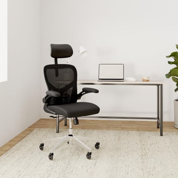 CLOUVOU SmartSeat Bürostuhl Ergonomisch [TESTSIEGER] Schreibtischstuhl 100% individuell einstellbar | Büro Stuhl & Gaming Stuhl | Computerstuhl Home Office Chair Ergonomic | Drehstuhl 150 kg