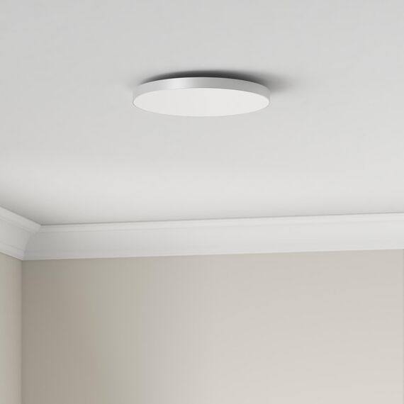 Deckenlampe LED Deckenleuchte Flach Dimmbar mit Fernbedienung, 3000K~6500K, 24W, 2000LM, IP44 Wasserfest Deckenleuchten Rund, Küchenlampe LED Lampen Decke für Schlafzimmer/Wohnzimmer/Bad/Balkon Ø28cm