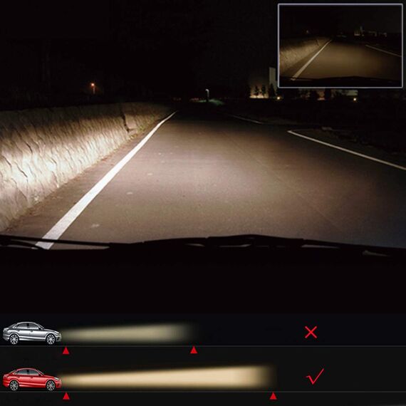 XELORD H4 Scheinwerferlampe Birne 55W 12V Auto Abblendlicht Fernlicht lampen mit Zulassung-2 Stück