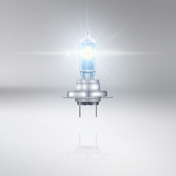 Osram NIGHT BREAKER LASER H7, +150% mehr Helligkeit, Halogen-Scheinwerferlampe, 64210NL, 12V PKW, Faltschachtel (1 Lampe)