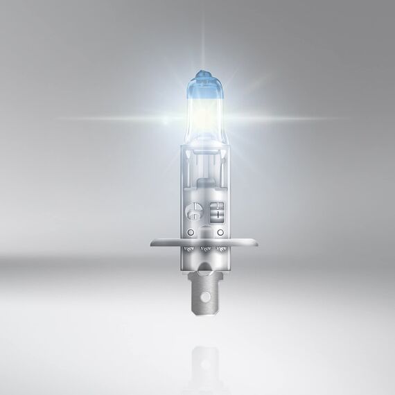 OSRAM NIGHT BREAKER LASER H1, +150% mehr Helligkeit, Halogen-Scheinwerferlampe, 64150NL-01B, 12V PKW, Blister (1 Lampe)