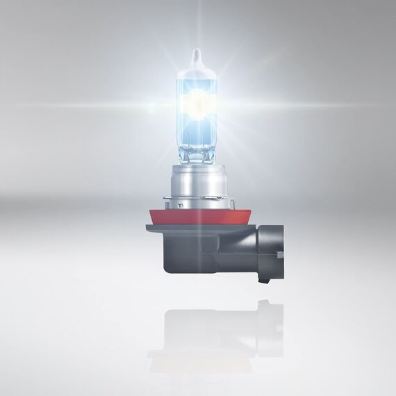 Osram NIGHT BREAKER LASER H11, +150% mehr Helligkeit, Halogen-Scheinwerferlampe, 64211NL, 12V PKW, Faltschachtel (1 Lampe)