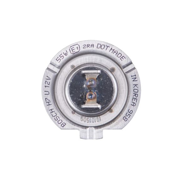 Bosch H7 Pure Light Halogen-Glühlampe für Auto-Scheinwerfer, 12 V 55 W, in Originalqualität - Lampensockel Typ PX26d - 1 Ersatz-Scheinwerferlampe