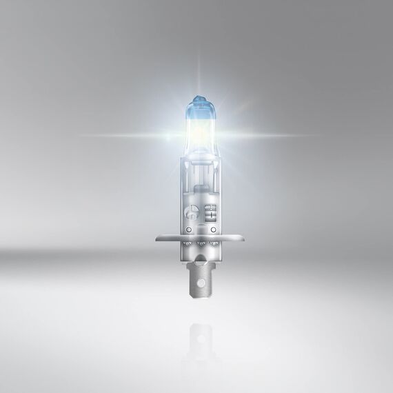 Osram NIGHT BREAKER LASER H1, +150% mehr Helligkeit, Halogen-Scheinwerferlampe, 64150NL, 12V PKW, Faltschachtel (1 Lampe)