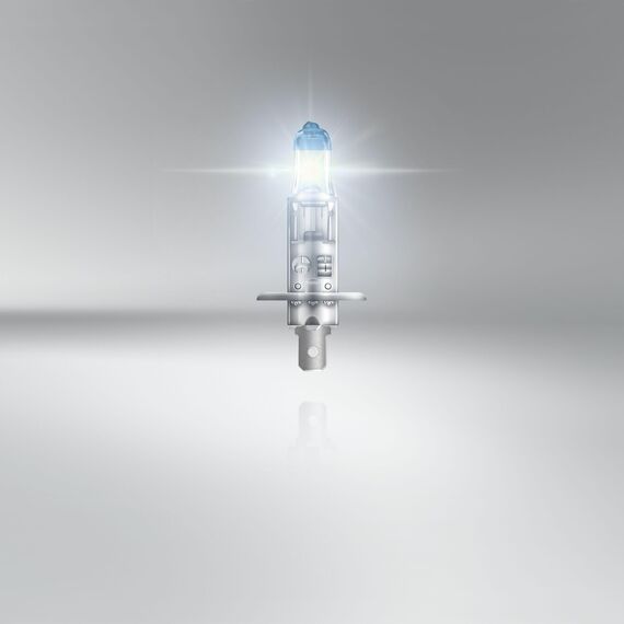 OSRAM NIGHT BREAKER LASER H1, +150% mehr Helligkeit, Halogen-Scheinwerferlampe, 64150NL-HCB, 12V PKW, Duo Box (2 Lampen)