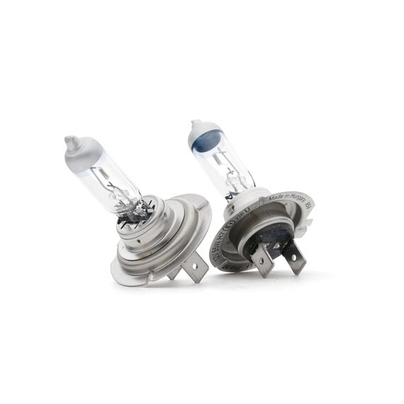 Bosch H7 Plus 90 Halogen-Glühlampe für Auto-Scheinwerfer, 12 V 55 W, 90% mehr Licht - Lampensockel Typ PX26d - 2er-Pack Ersatz-Scheinwerferlampen
