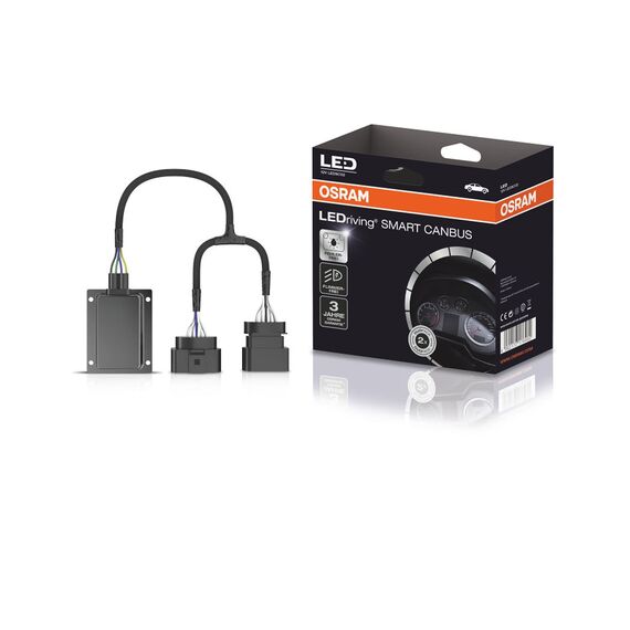Osram LEDriving SMART CANBUS, LEDSC02-1, umgeht das Lampenausfallerkennungssystem Retrofit Lampen wie Night Breaker H7-LED