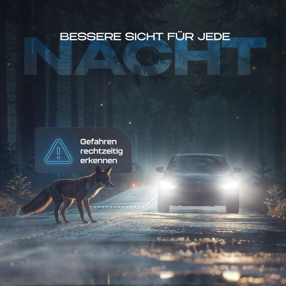 Gread - 2x H8 Halogenlampe Xenon Style - weiss - 8500k 35W - E-Prüfzeichen