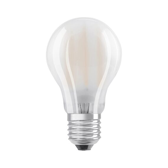 Osram LED BASE Classic A75, matte Filament LED-Lampen aus Glas für E27 Sockel, Birnenform, Warmweiß (2700K), 1055 Lumen, Ersatz für herkömmliche 75W-Glühbirnen, 3er-Box