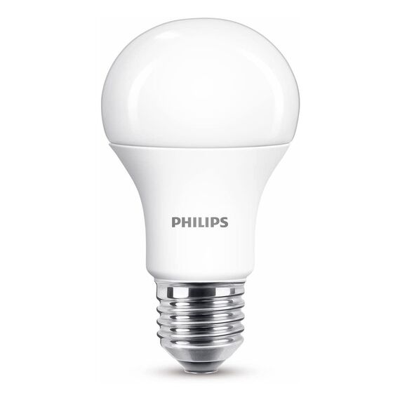 Philips LED Classic E27 Lampen 6-er Pack (75 W), matte LED Lampen mit warmweißem Licht, energiesparende Lampen mit langer Nutzlebensdauer, alte Generation