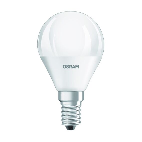 OSRAM LED BASE Classic P40, matte Filament LED-Lampen aus Glas für E14 Sockel, Kerzenform, Kaltweiß (4000K), 470 Lumen, Ersatz für herkömmliche 40W-Glühbirnen, 30 Stück (1er Pack)