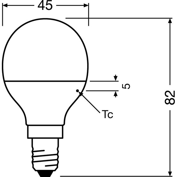 OSRAM LED BASE Classic P40, matte Filament LED-Lampen aus Glas für E14 Sockel, Kerzenform, Kaltweiß (4000K), 470 Lumen, Ersatz für herkömmliche 40W-Glühbirnen, 30 Stück (1er Pack)