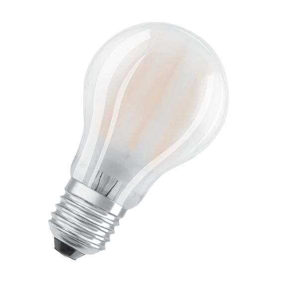 Osram LED BASE Classic A100, matte Filament LED-Lampen aus Glas für E27 Sockel, Birnenform, Warmweiß (2700K), 1521 Lumen, Ersatz für herkömmliche 100W-Glühbirnen, 3er-Box