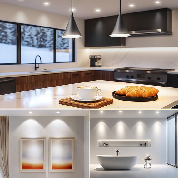 Linkind 12V LED Spot GU5.3 Lampe 3,4W=35W, Neutralweiß 4000K, 360lm Niedervolt 12V MR16 LED Glühbirne mit 36° Abstrahlwinkel, nicht dimmbar, 5 Stück