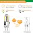 Tailcas G4 LED Birne Kaltweiß 6000K, 12V 1.5W Kein Flackern G4 LED Lampen Stiftsockellampe Ersatz für 20W Halogenlampen, Energiesparlampe 180LM AC/DC LED Leuchtmittel, Nicht Dimmbar, 10er Pack