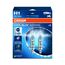 OSRAM COOL BLUE® INTENSE H1, +100% mehr Helligkeit, bis zu 5.000K, Halogen-Scheinwerferlampe, LED-Look, Hängebox (2 Lampen)