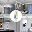 Tailcas G4 LED Birne Kaltweiß 6000K, 12V 1.5W Kein Flackern G4 LED Lampen Stiftsockellampe Ersatz für 20W Halogenlampen, Energiesparlampe 180LM AC/DC LED Leuchtmittel, Nicht Dimmbar, 10er Pack