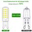 Tailcas G9 LED Lampen Kaltweiss 6000K, 3W LED Lampe Ersatz für 30W 40W 50W Halogenlampen, 350 Lumen G9 Leuchtmittel, Nicht Dimmbar Kein Flimmern, 360° Abstrahlwinkel, AC 220-240V 6er Pack