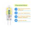 G4 LED Lampen,Kaltweiß 6500K,Ersatz 20W Halogenlampen,Leuchtmittel Stiftsockellampe Glühbirne, 2W 200lm 12V AC/DC, Kein Flackern Nicht Dimmbar -10 Pack…
