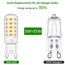 Tailcas G9 LED Lampe Warmweiß 3000K, 3W LED Lampen Ersatz für 30W 40W 50W Halogenlampe, G9 LED Leuchtmittel 350LM, Nicht dimmbar, Kein Flimmern, 360° Abstrahlwinkel, AC 220-240V, 6 Stück