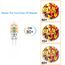 G4 LED Lampen,Ersatz 20W Halogenlampen,2W 200lm 12V AC/DC Warmweiß 3000K,Leuchtmittel Stiftsockellampe Glühbirne,Kein Flackern Nicht Dimmbar -10 Pack