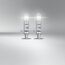 Osram NIGHT BREAKER SILVER H1, +100% mehr Helligkeit, Halogen-Scheinwerferlampe, 64150NBS-2HB, 12V Pkw, Hängebox (2 Lampen)