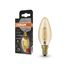 Osram Dimmbare LED-Lampen, Vintage-Edition, 25 Watts Ersatz, E14, B-shape, 2200 Kelvin, Warm Comfort Light, Klares Glas, single Pack