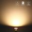 Lepro GU10 LED Warmweiss Energiesparlampen, 4W Ersetzt 50W Glühbirne, 325 Lumen 2700K GU 10 Led Lampen Warmweiß, Abstrahlwinkel 100° Flimmerfrei Strahler, Nicht Dimmbar Reflektor Birnen, 6er-Pack