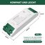 LED Trafo 230V auf 12V 60W, 5A LED Transformator Treiber Netzteil AC/DC Konstantspannungs, Niedervolttrafo Schaltnetzteil LED Driver Power Supply für MR16 GU5.3 MR11 G4 Lampen Strip, DUSKTEC