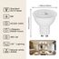 Dehobo GU10 LED Neutralweiß Glühbirne, LED Lampen Licht Spot Neutralweiß Lampe 6W 4000K 480 Lumen Ersetzt 60W Halogen Leuchtmittel, 120° Abstrahlwinkel Spotlight, Nicht Dimmbar Led, 6 Stück