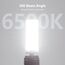 TASMOR G9 LED-Glühbirnen 8W, Cool White 6500K, entspricht 80W Halogen-Glühbirnen, kein Flimmern, nicht dimmbar, energiesparende LED-Glühbirnen, 5er Pack