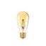 Osram Dimmbare LED-Lampen, Vintage-Edition, 55 Watts Ersatz, E27, ST64-shape, 2400 Kelvin, Comfort warm white, Klares Glas, single Pack