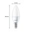 PHILIPS LED Classic E14 Lampen 6-er Pack (40 W), matte LED Lampen mit warmweißem Licht, energiesparende LED Beleuchtung mit langer Nutzlebensdauer, Warmweiß