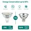DiCUNO GU5.3 LED Lampen 5W, 12V MR16 Reflektor, Ersetzt 50W Halogen Spots, 6000K Kaltweiß, 500lm, 120°Abstrahlwinkel, LED Leuchtmittel, AC/DC, Flimmerfrei, Nicht dimmbar, 6er Pack