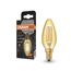 Osram LED-Lampen, Vintage-Edition, 35 Watts Ersatz, E14, B-shape, 2400 Kelvin, Warm Comfort Light, Klares Glas, single Pack
