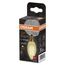 Osram LED-Lampen, Vintage-Edition, 12 Watts Ersatz, E14, B-shape, 2400 Kelvin, Warm Comfort Light, Klares Glas, single Pack