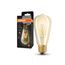 Osram LED-Lampen, Vintage-Edition, 35 Watts Ersatz, E27, ST64-shape, 2400 Kelvin, Warm Comfort Light, Klares Glas, single Pack