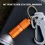 OLIGHT I1R II Pro EOS Mini LED Taschenlampe 180 Lumen Superhelle USB-Aufladbare Handlampe Schlüsselbund, IPX8 und 1,5m Fallschutz kleine Lampen für Outdoor Camping und Repaturen Capsule Orange