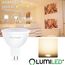 Lumiled 12V GU5.3 LED Lampen Leuchtmittel Spot 10 Stück Set, MR16 6W (entspricht 50W) 3000K Warmweiß 580 Lumen 120° Abstrahlwinkel Nicht Dimmbar